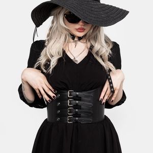 Disturbia Yennefer Waistcoat Harness goth corset waist cincher S/M